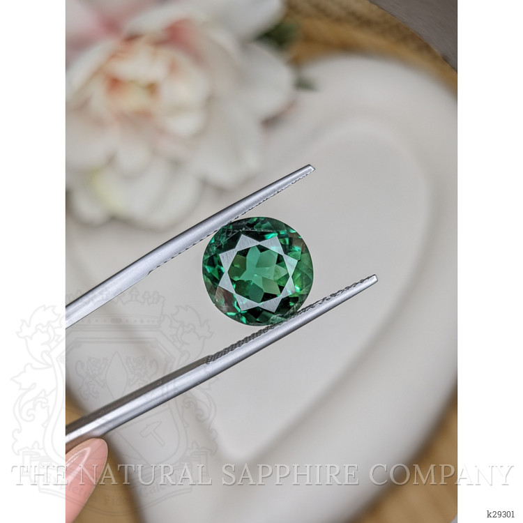 5.93 Ct. Bluish Green Prasiolite from Brazil
