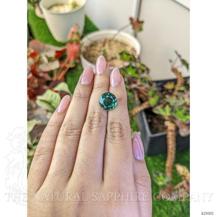 6.36 Ct. Bluish Green Prasiolite from Brazil