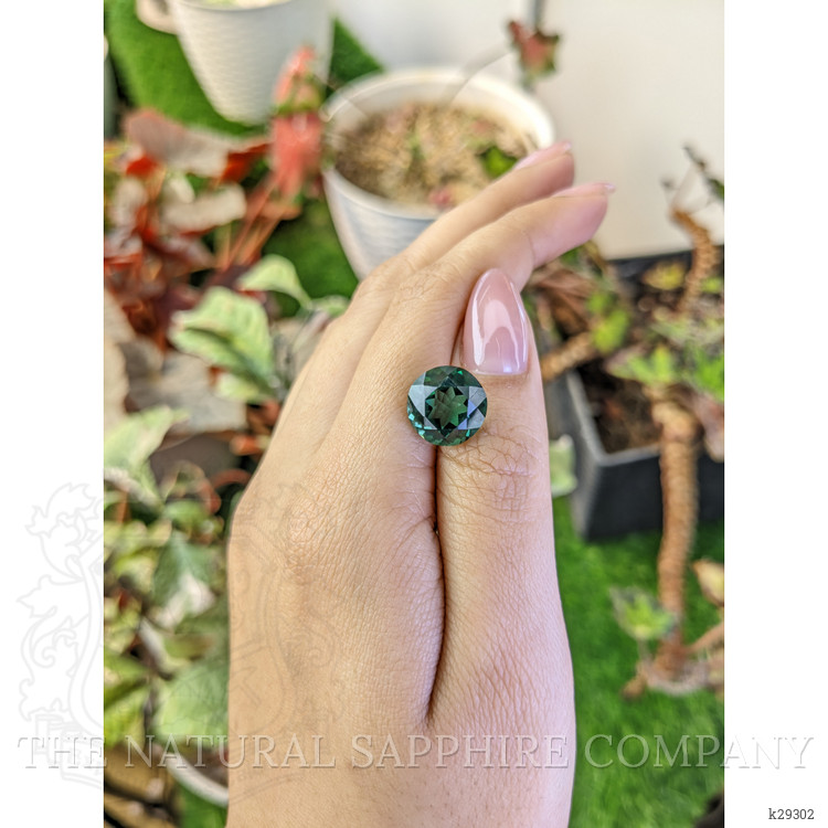 6.36 Ct. Bluish Green Prasiolite from Brazil