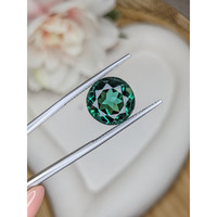 6.36 Ct. Bluish Green Prasiolite from Brazil Life Style