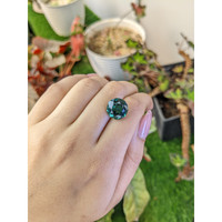 7.44 Ct. Bluish Green Prasiolite from Brazil Life Style