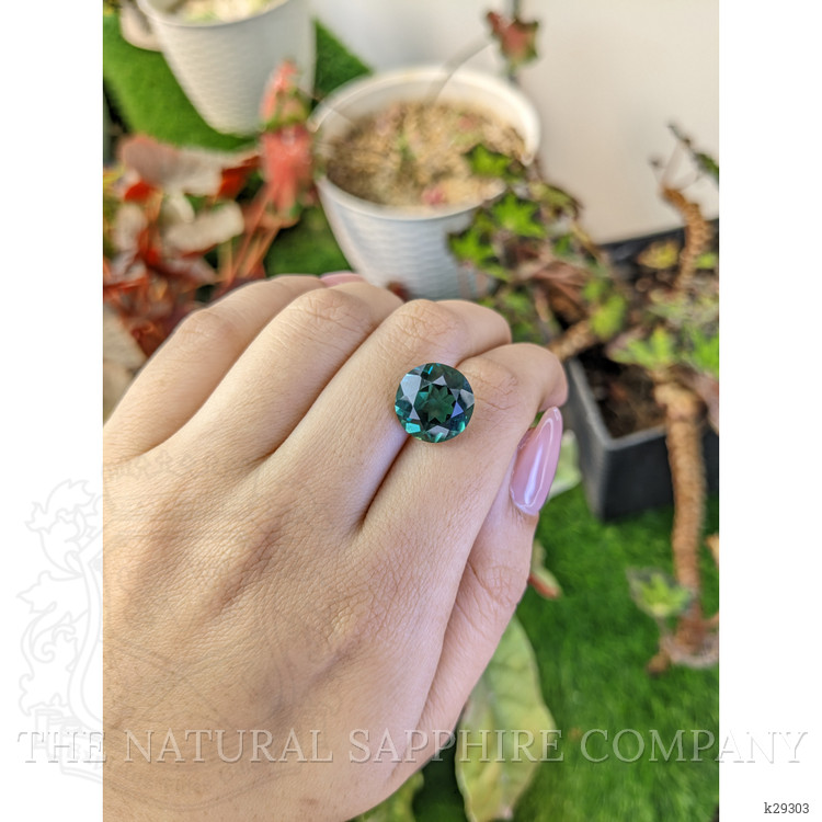 7.44 Ct. Bluish Green Prasiolite from Brazil
