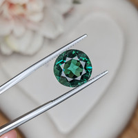 6.47 Ct. Bluish Green Prasiolite from Brazil Life Style