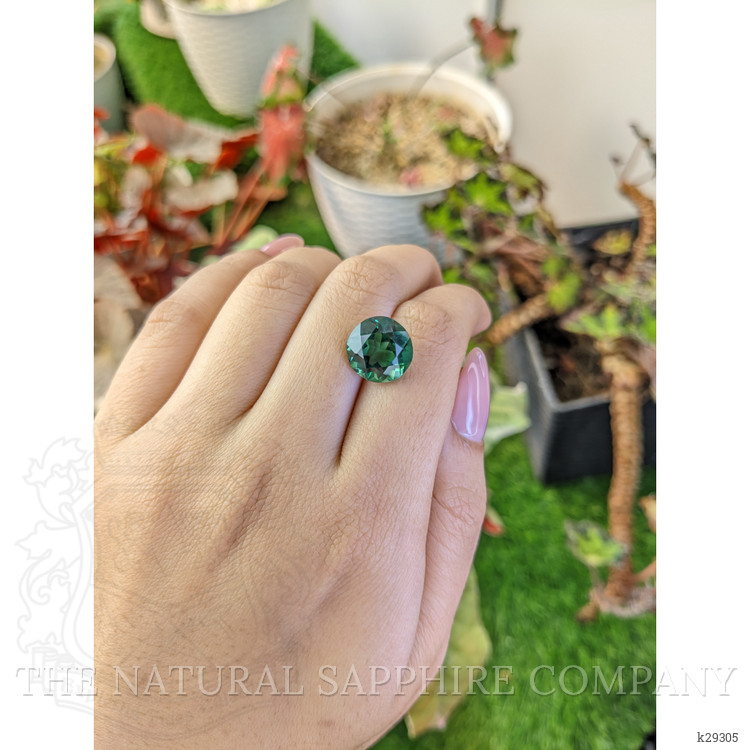 6.47 Ct. Bluish Green Prasiolite from Brazil