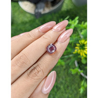 4.09 Ct. Purplish Pink Garnet from Ceylon (Sri Lanka) Life Style