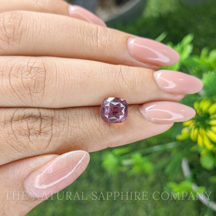 4.09 Ct. Purplish Pink Garnet from Ceylon (Sri Lanka)