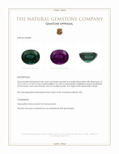 0.68 Ct. Alexandrite from Brazil Appraisal
