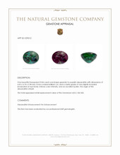 0.84 Ct. Alexandrite from Brazil Appraisal