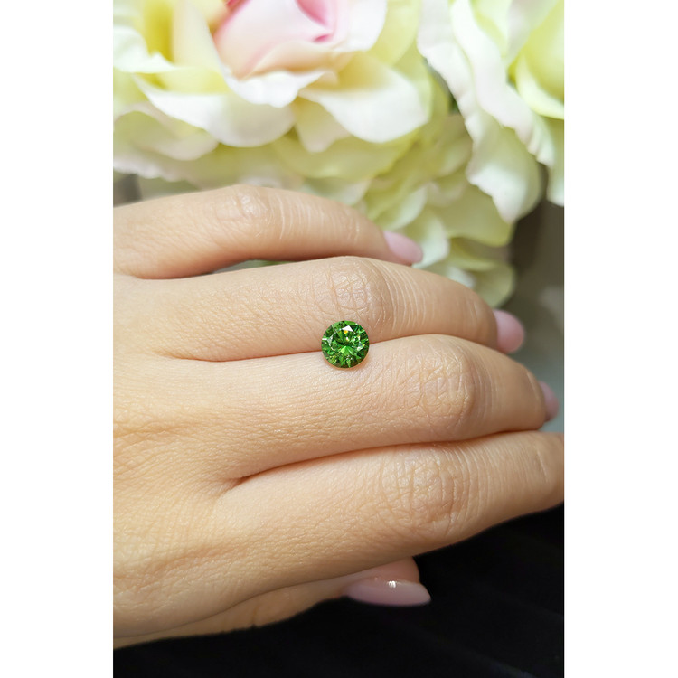 1.66 Ct. Demantoid Garnet from Russia