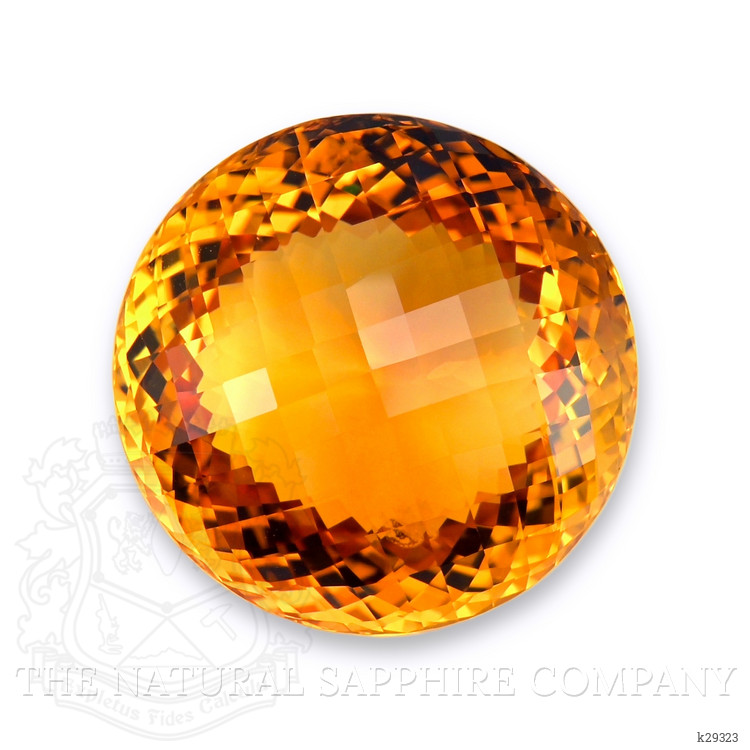 39.84 Ct. Yellowish Orange Citrine from Brazil