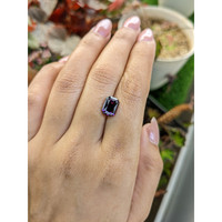 3.44 Ct. Pinkish Purple Garnet from Ceylon (Sri Lanka) Life Style
