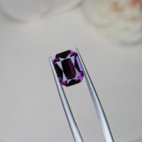 3.44 Ct. Pinkish Purple Garnet from Ceylon (Sri Lanka) Life Style