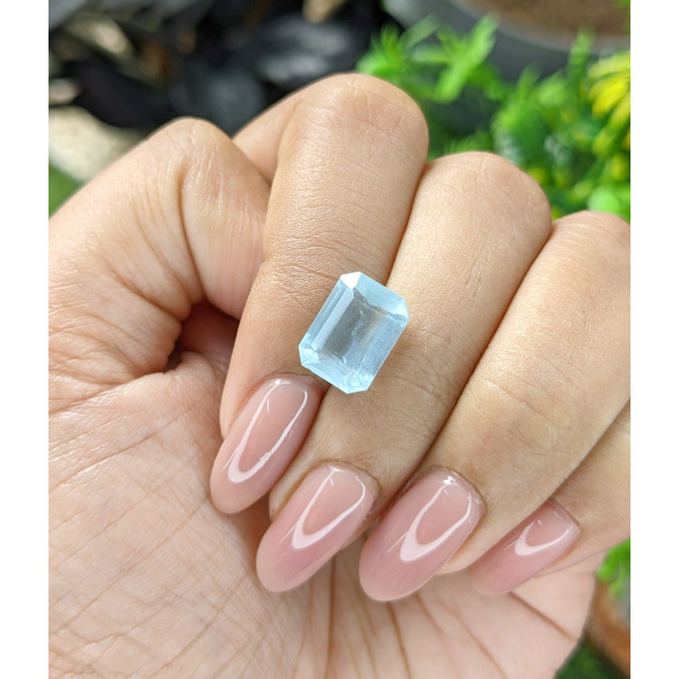 4.03 Ct. Blue Aquamarine from Madagascar
