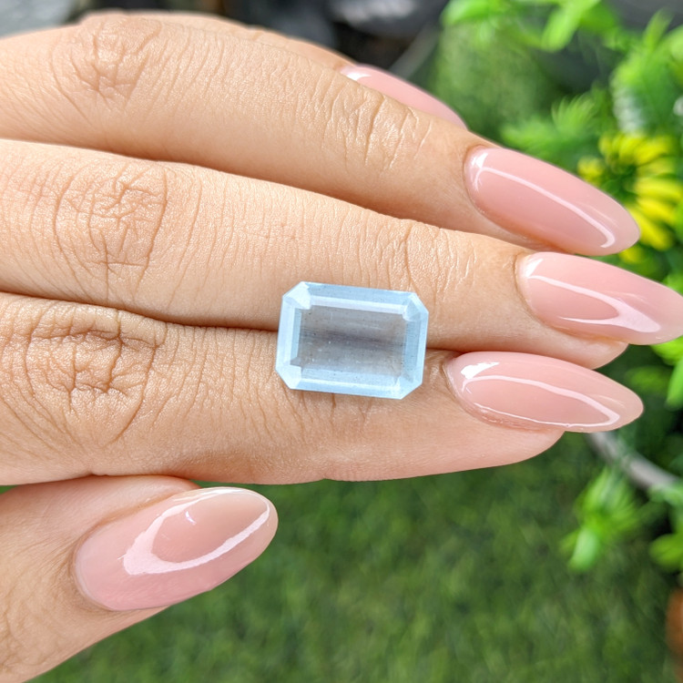 5.16 Ct. Blue Aquamarine from Madagascar