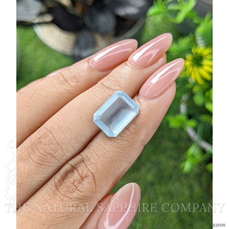 5.16 Ct. Blue Aquamarine from Madagascar
