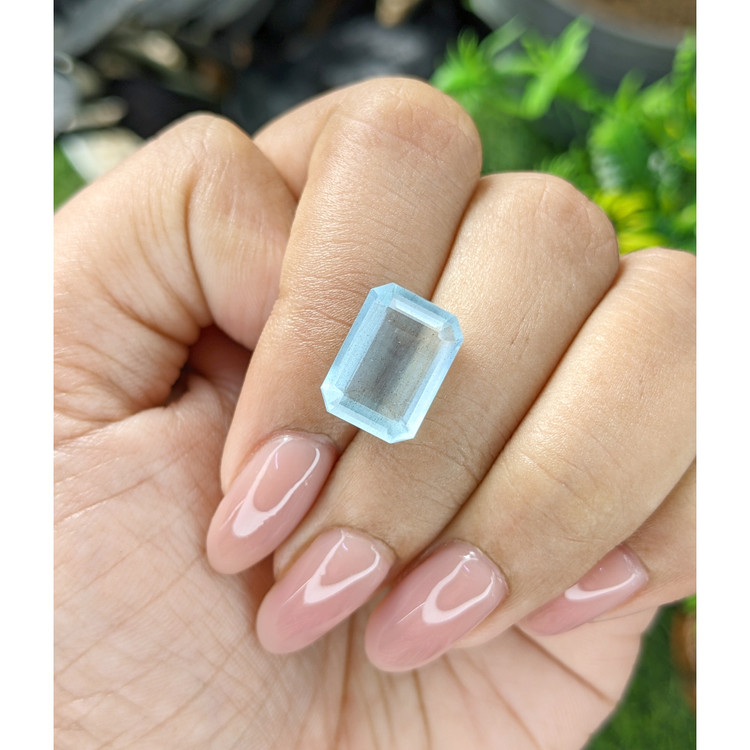5.16 Ct. Blue Aquamarine from Madagascar