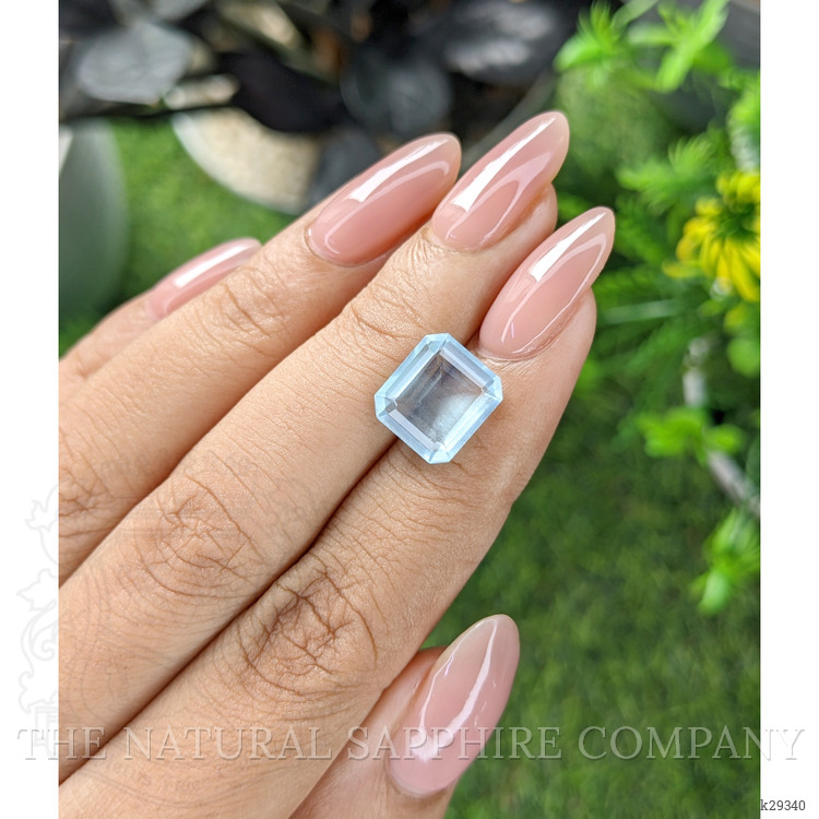 3.70 Ct. Blue Aquamarine from Madagascar