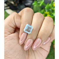 3.70 Ct. Blue Aquamarine from Madagascar Life Style