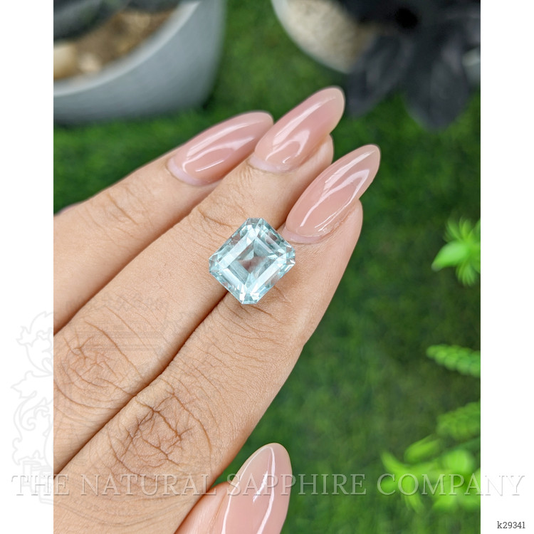 5.37 Ct. Blue Aquamarine from Tanzania