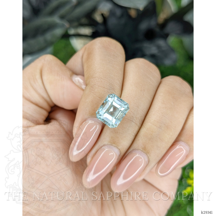 5.37 Ct. Blue Aquamarine from Tanzania