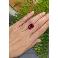 7.03 Ct. Reddish Pink Rubellite Tourmaline from Brazil Life Style