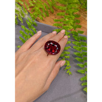 70.48 Ct. Purplish Red Rubellite Tourmaline from Brazil Life Style