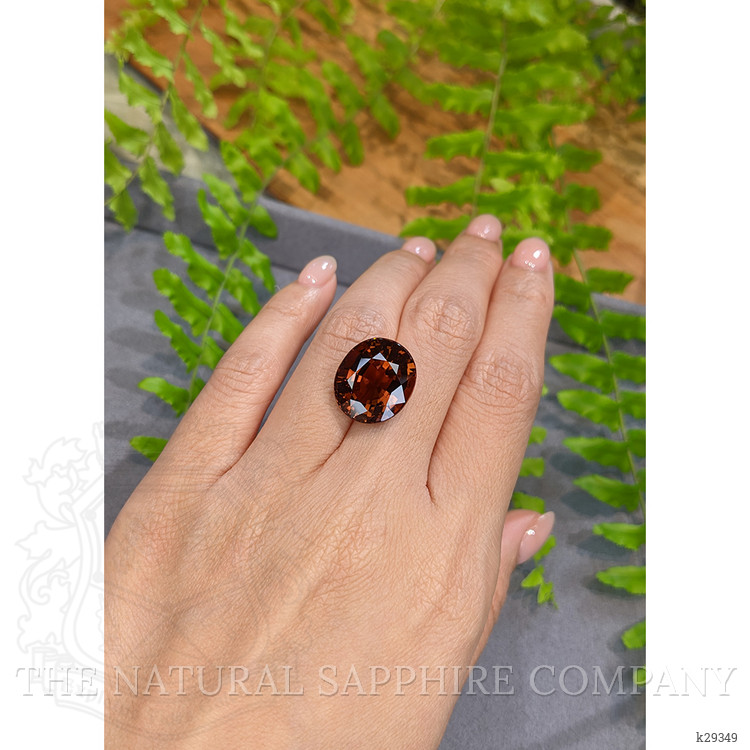 17.86 Ct. Brownish Red Tourmaline from Brazil