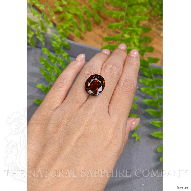 17.86 Ct. Brownish Red Tourmaline from Brazil