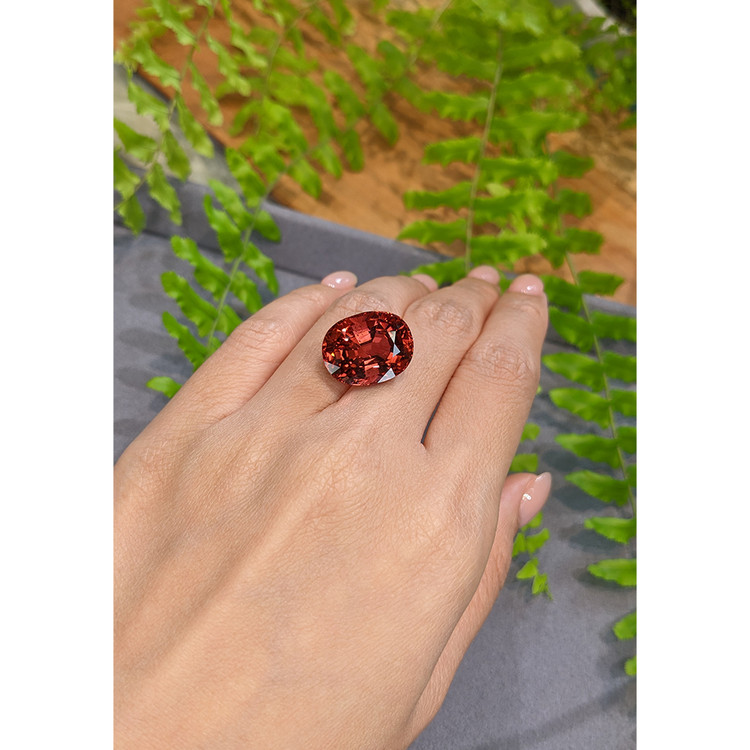 20.05 Ct. Purplish Red Rubellite Tourmaline from Brazil
