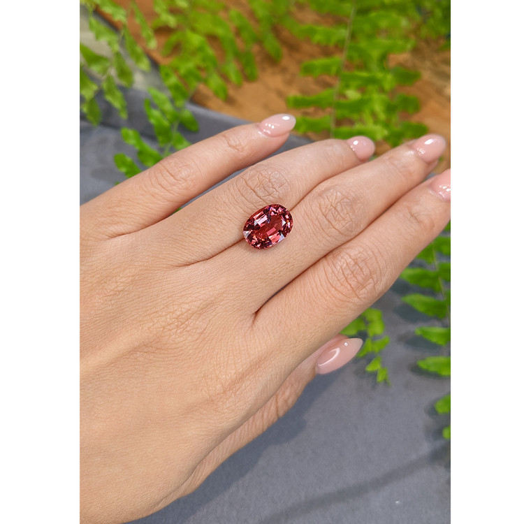5.37 Ct. Reddish Pink Rubellite Tourmaline from Brazil