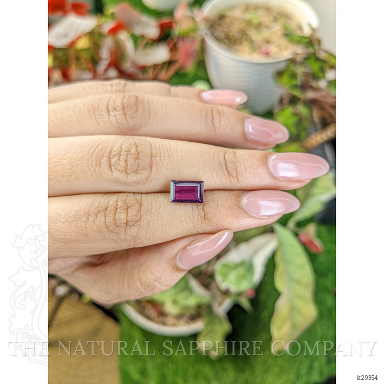 2.16 Ct. Pinkish Purple Spinel from Ceylon (Sri Lanka)