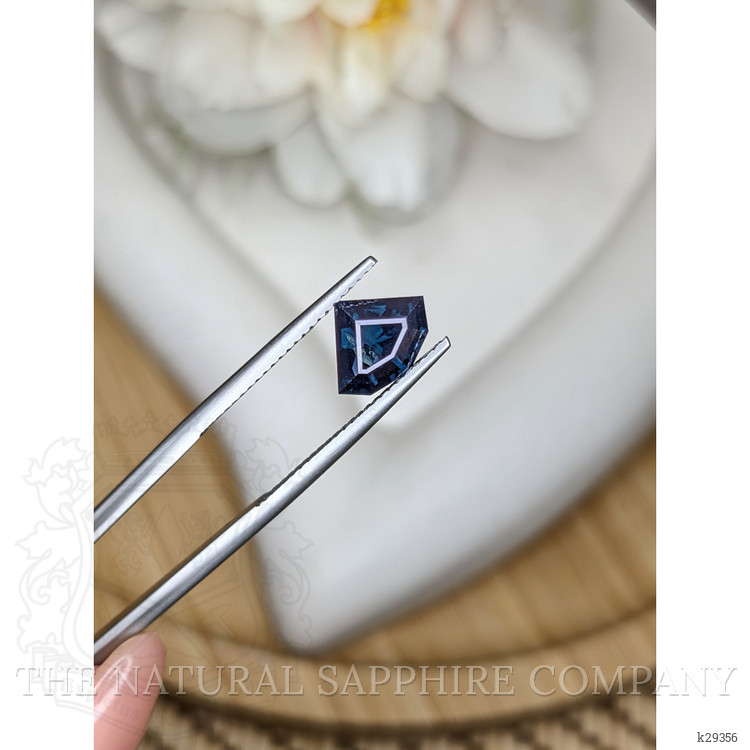 2.14 Ct. Greenish Blue Spinel from Ceylon (Sri Lanka)