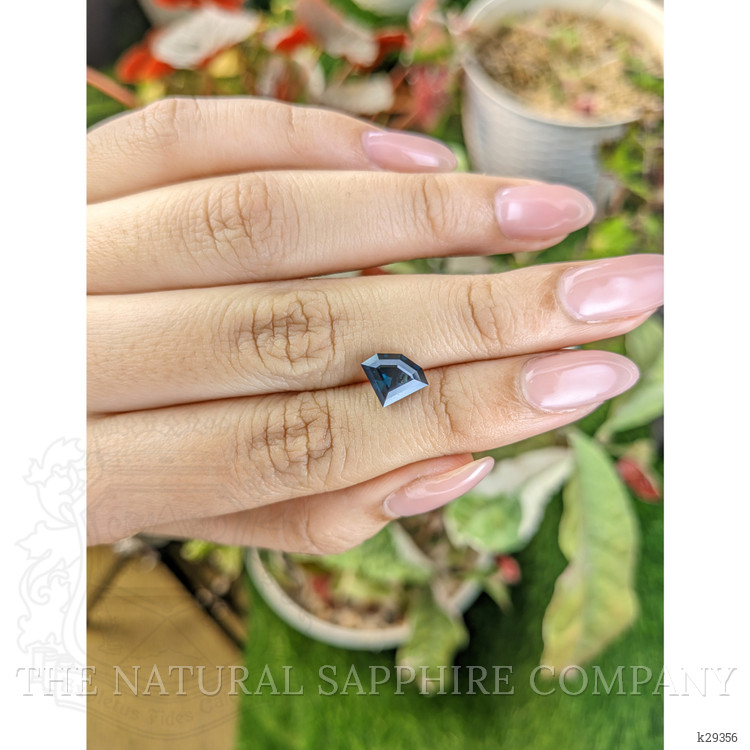 2.14 Ct. Greenish Blue Spinel from Ceylon (Sri Lanka)