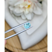 1.24 Ct. Greenish Blue Zircon from Ceylon (Sri Lanka) Life Style