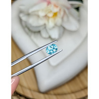 1.25 Ct. Greenish Blue Zircon from Ceylon (Sri Lanka) Life Style