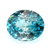 0.69 Ct. Greenish Blue Zircon from Ceylon (Sri Lanka) Video