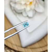 0.69 Ct. Greenish Blue Zircon from Ceylon (Sri Lanka) Life Style