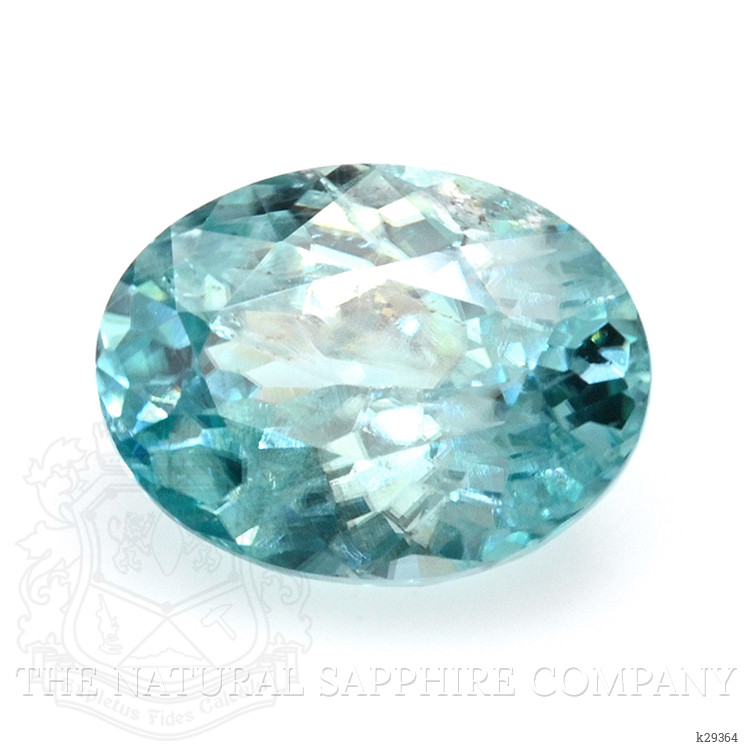 1.49 Ct. Greenish Blue Zircon from Ceylon (Sri Lanka)