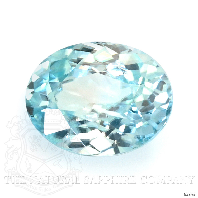 1.41 Ct. Greenish Blue Zircon from Ceylon (Sri Lanka)