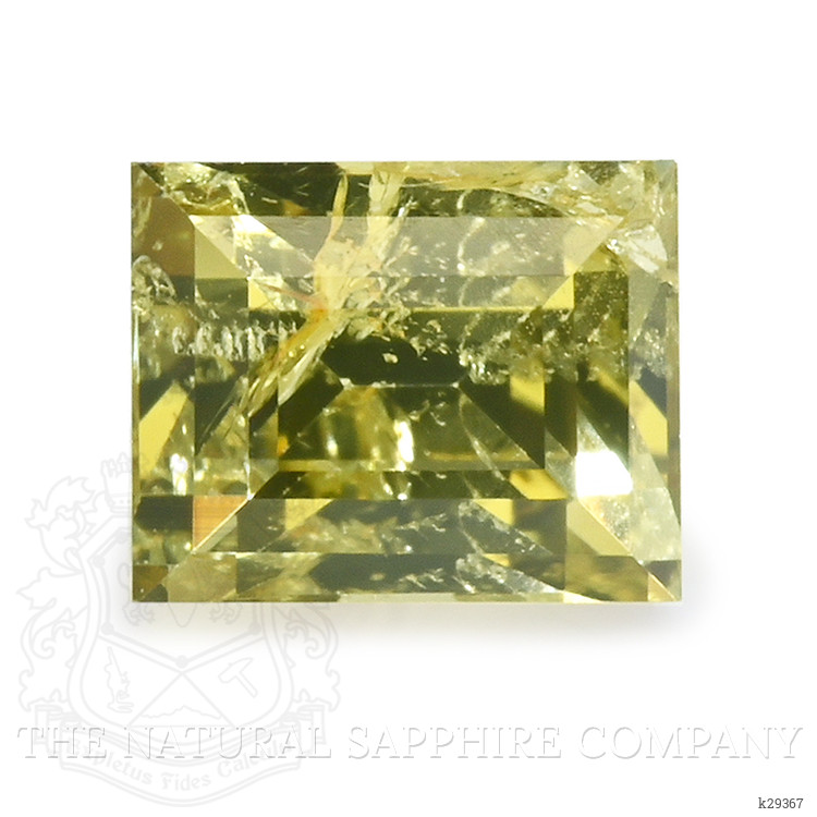 0.49 Ct. Greenish Yellow Chrysoberyl from Ceylon (Sri Lanka)