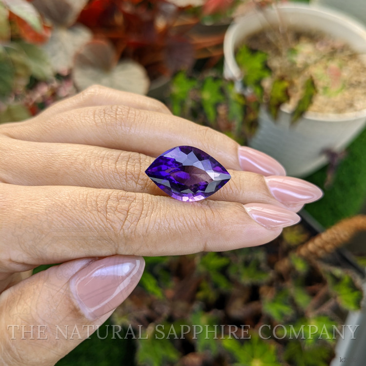 12.99 Ct. Purple Amethyst from Brazil