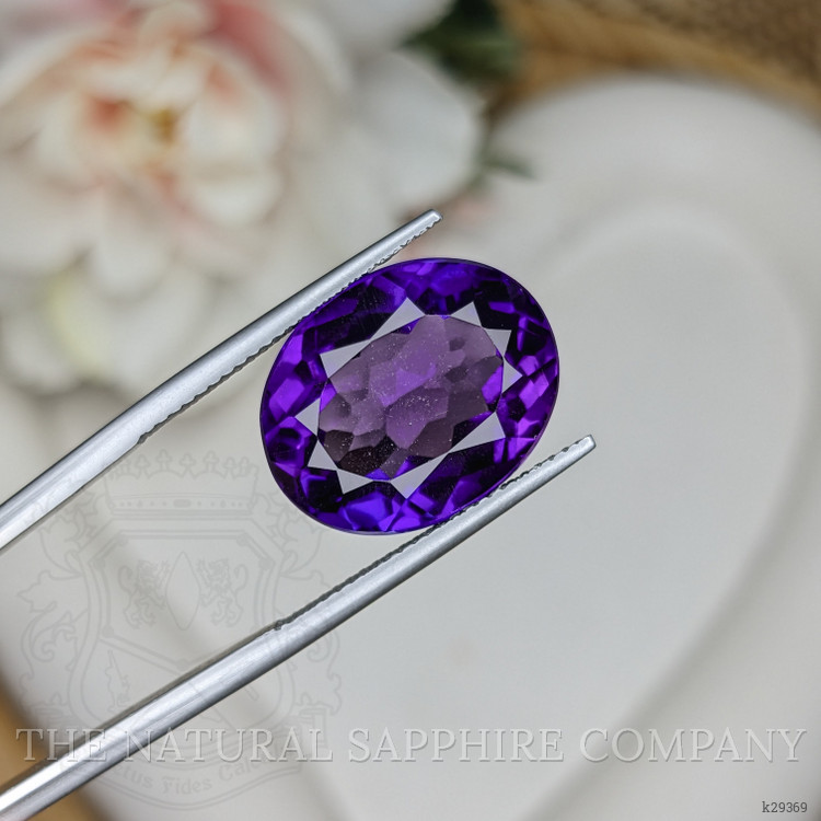 11.66 Ct. Purple Amethyst from Brazil