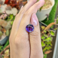 5.89 Ct. Purple Amethyst from Brazil Life Style