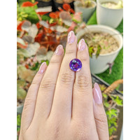 5.69 Ct. Purple Amethyst from Brazil Life Style