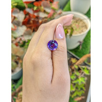 5.69 Ct. Purple Amethyst from Brazil Life Style