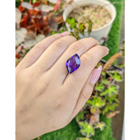 11.22 Ct. Purple Amethyst from Brazil Life Style