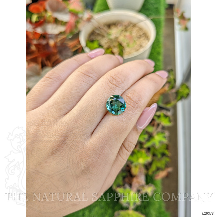 4.60 Ct. Bluish Green Prasiolite from Brazil