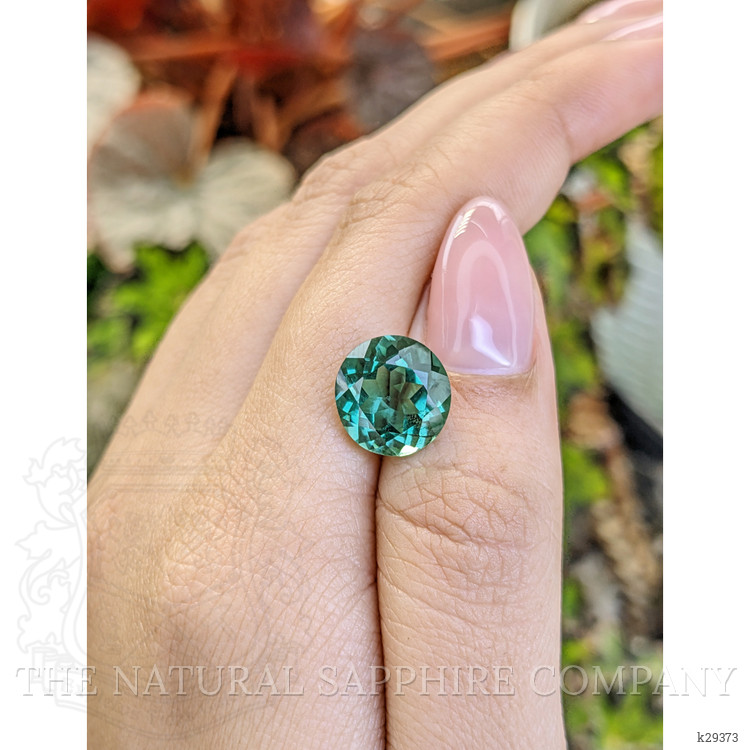 4.60 Ct. Bluish Green Prasiolite from Brazil