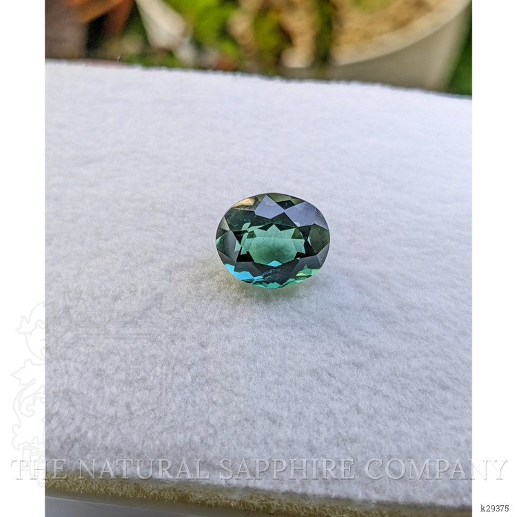 5.15 Ct. Bluish Green Prasiolite from Brazil