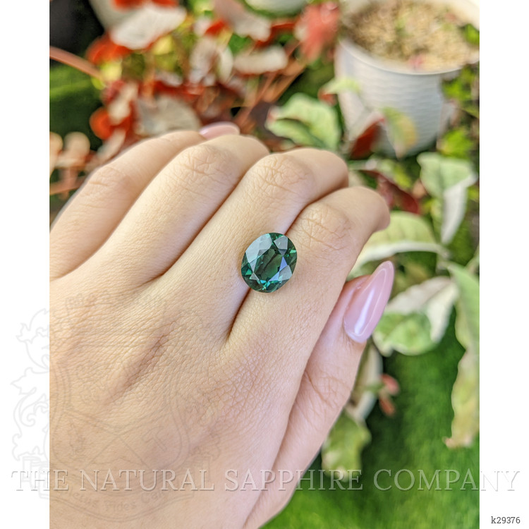 5.99 Ct. Bluish Green Prasiolite from Brazil